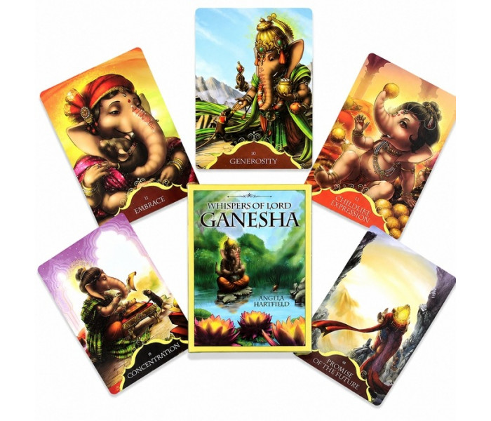 Оракул Шепот Ганеши - Whispers of Lord Ganesha Oracle Cards. China (9420393)
