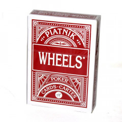 Игральные карты Wheels Poker RED  55 карт. Piatnik (1391)