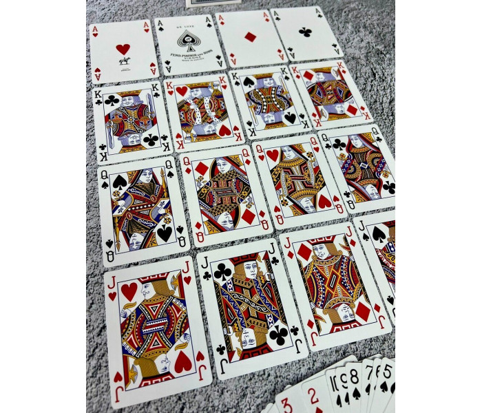 Игральные карты Wheels Poker RED  55 карт. Piatnik (1391)