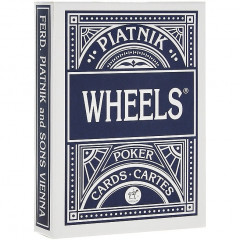 Игральные карты Wheels Poker BLUE 55 карт. Piatnik (1391)