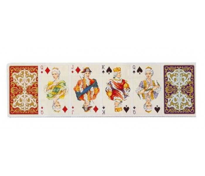 Игральные карты для пасьянса Madame Patience, 2 колоды по 55 карт. Piatnik (2026)