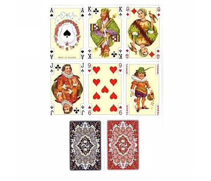 Игральные карты Luxury, 2 колоды по 55 карт. Piatnik (2167)