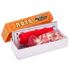 Настольная игра Лото в картонной коробке (W9070)