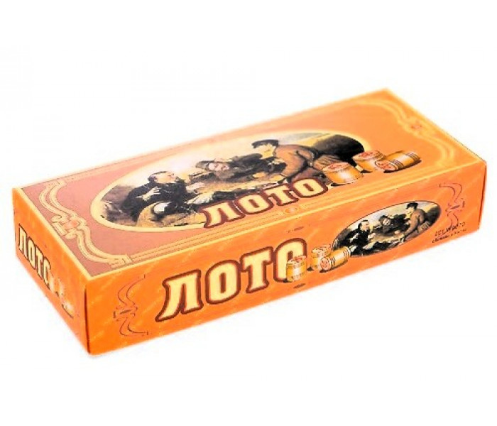 Настольная игра Лото в картонной коробке (W9070)