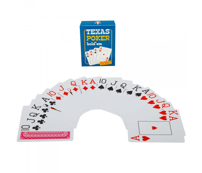 Карти гральні пластикові TEXAS POKER (8026)