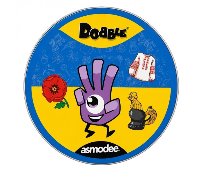 Настільна гра Доббл (Dobble Ukraine). Україна. Asmodee (10005)
