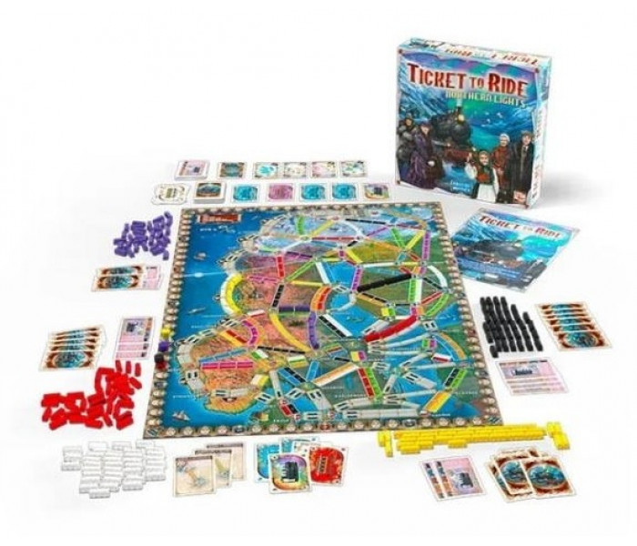 Настільна гра Квиток на потяг: Північне сяйво (Ticket to Ride: Northern Lights). Days of Wonder (DOW720937)