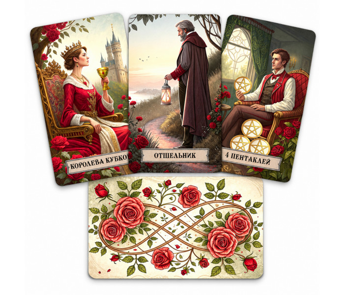 Таро Розы - The Rose Tarot (UA)