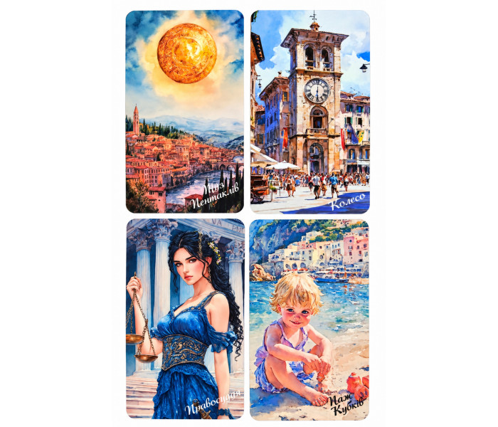 Таро Итальянские Каникулы - Italian Holiday Tarot (UA)