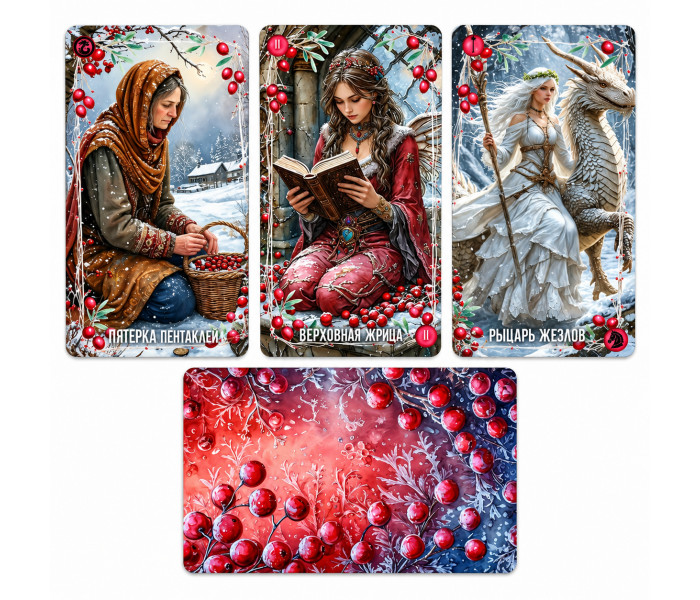 Таро Замороженной Клюквы - Frozen Cranberry Tarot (RU)