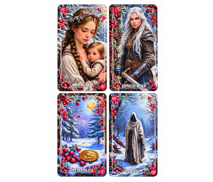 Таро Замороженной Клюквы - Frozen Cranberry Tarot (RU)