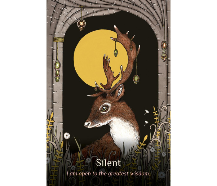 Послания Луны Расторопши - Milk Thistle Moon Message Cards. Animal Dreaming