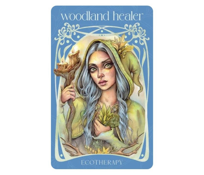 Оракул Зачарованный Сад - Enchanted Garden Oracle. Blue Angel