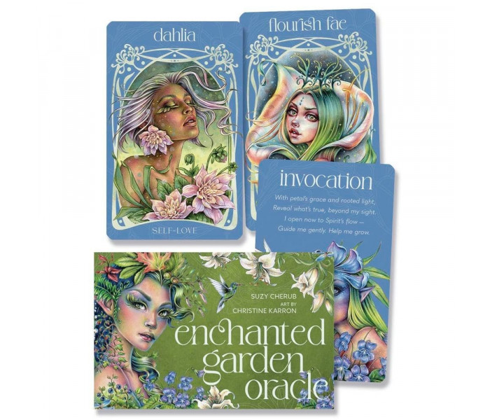 Оракул Зачарованный Сад - Enchanted Garden Oracle. Blue Angel