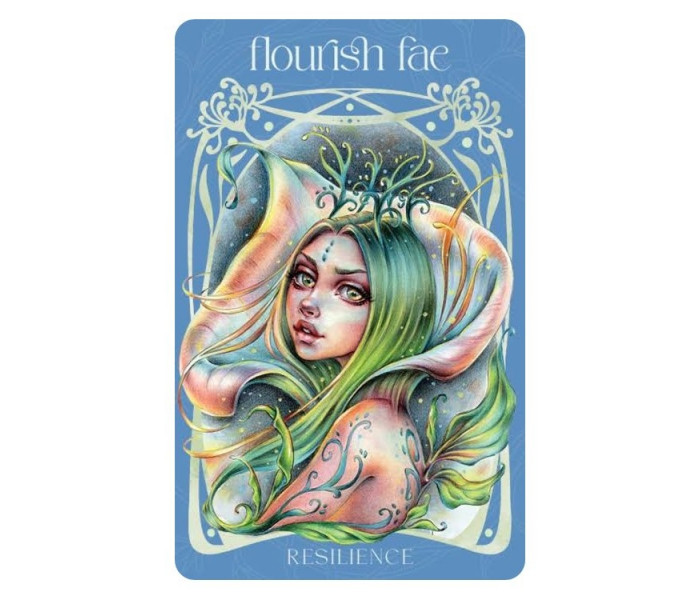 Оракул Зачарованный Сад - Enchanted Garden Oracle. Blue Angel