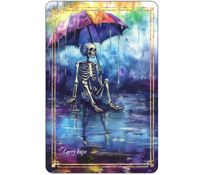 Оракул Цінуй Життя - Memento Mori Oracle Cards. Red Wheel