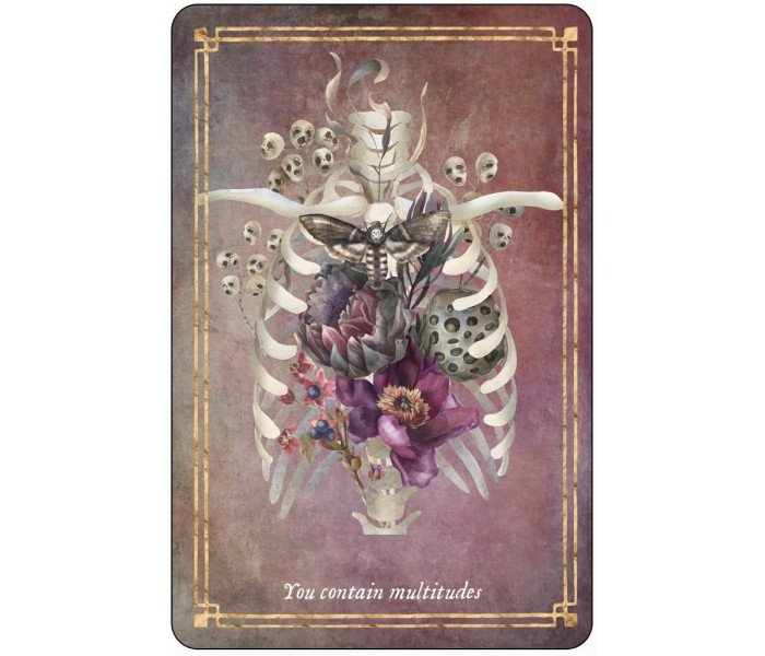 Оракул Цінуй Життя - Memento Mori Oracle Cards. Red Wheel