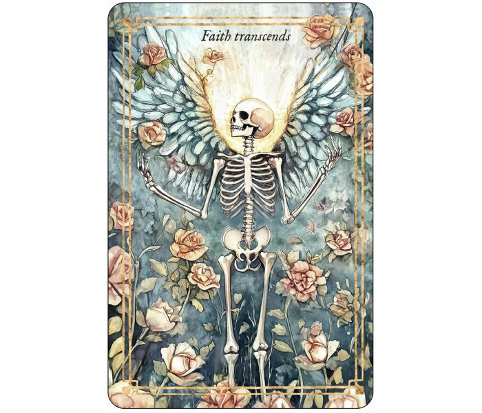 Оракул Цінуй Життя - Memento Mori Oracle Cards. Red Wheel