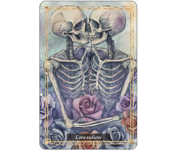 Оракул Цінуй Життя - Memento Mori Oracle Cards. Red Wheel