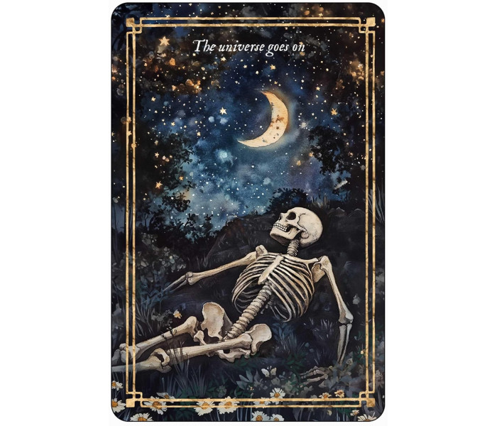 Оракул Цінуй Життя - Memento Mori Oracle Cards. Red Wheel