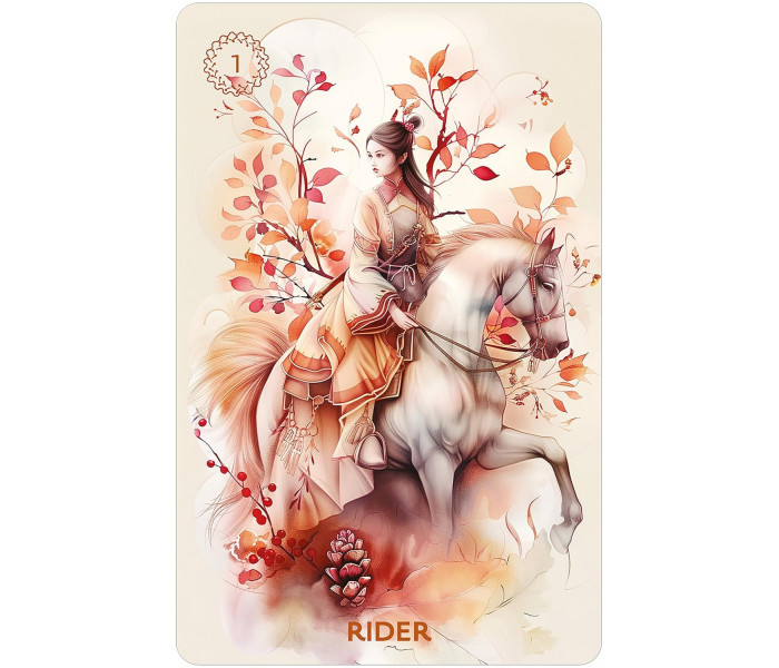 Карти Ленорман "Осінні обійми" - Autumn’s Embrace Lenormand. Dusserre by Cartamundi