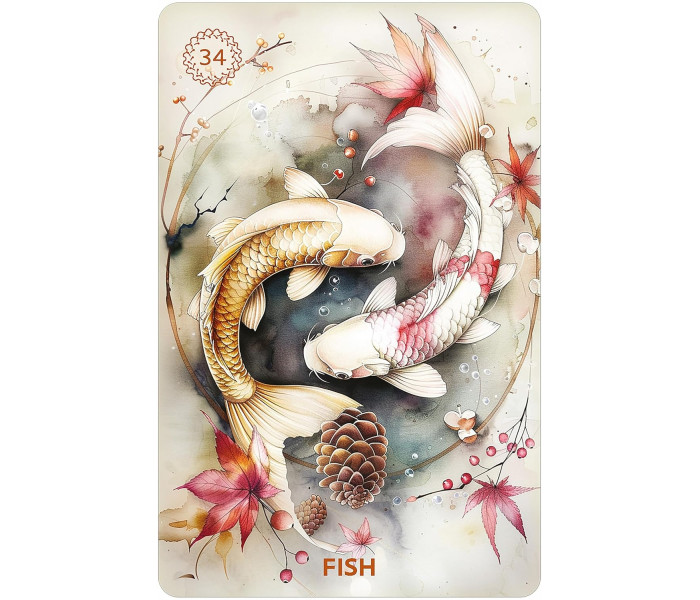 Карти Ленорман "Осінні обійми" - Autumn’s Embrace Lenormand. Dusserre by Cartamundi