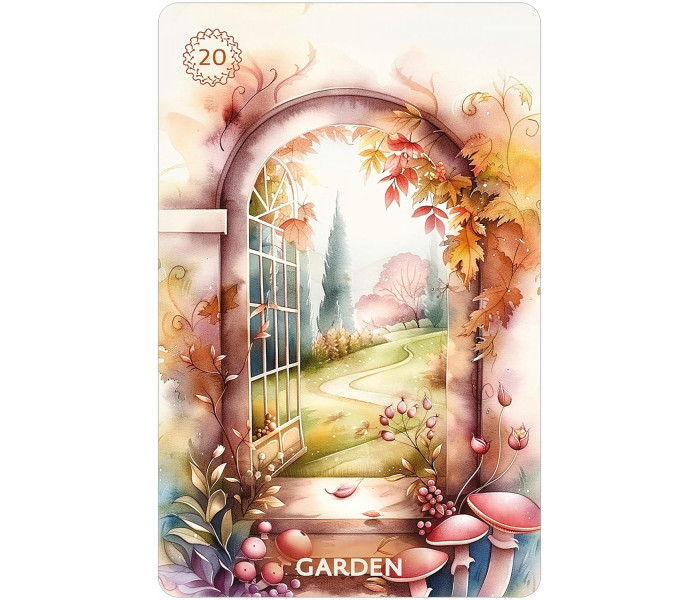 Карти Ленорман "Осінні обійми" - Autumn’s Embrace Lenormand. Dusserre by Cartamundi