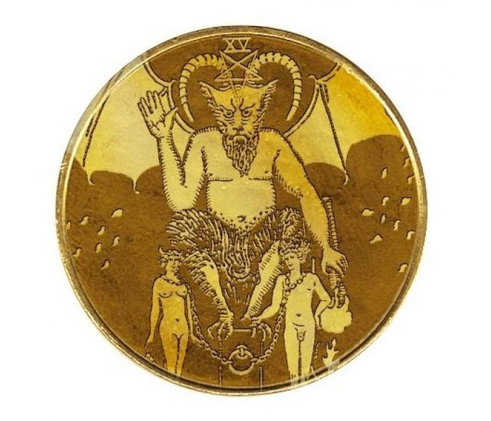 Талисман Таро "Дьявол" – The Devil Tarot Talisman. Lo Scarabeo. (TTC15)