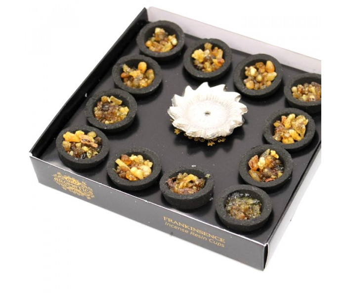 Ритуальные чаши с ладаном – Ritual Resin Smudge Cups Frankincense. Banjara
