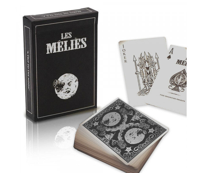Игральные карты Les Melies Silver Limited Edition. Difatta