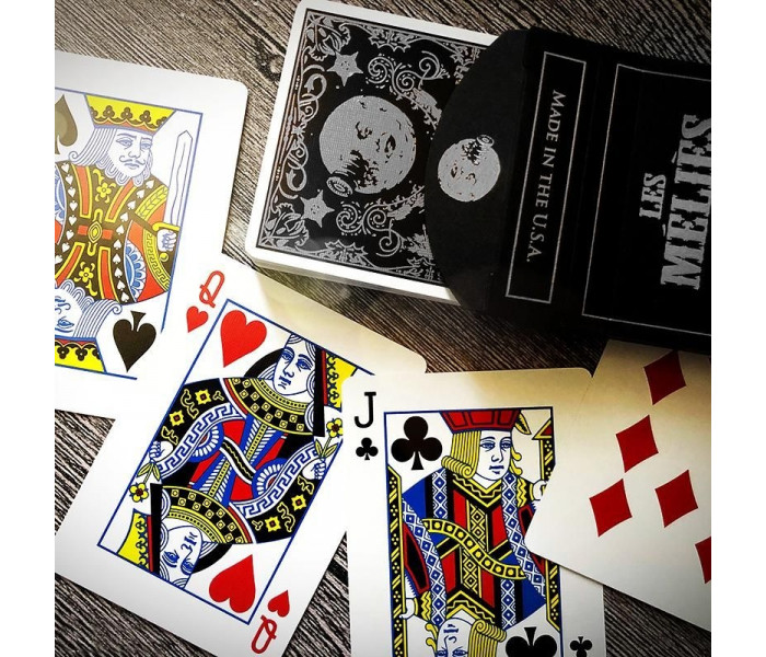 Игральные карты Les Melies Silver Limited Edition. Difatta