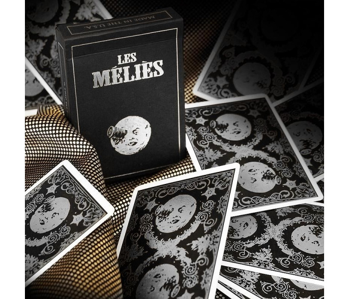 Игральные карты Les Melies Silver Limited Edition. Difatta