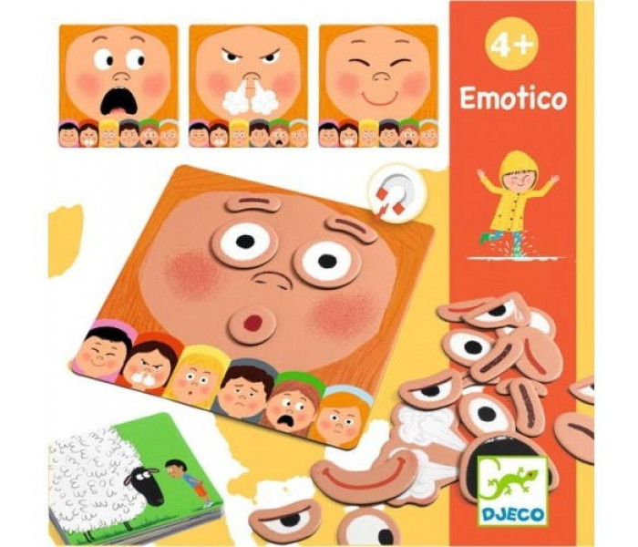 Настольная игра Эмотико (Emotico). Djeco (DJ08196)