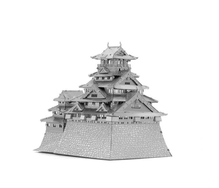 Металева збірна 3D-модель Замок Осака (Osaka Castle), Premium Series, Metal Earth (ICX109)