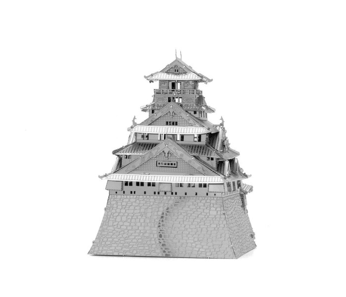 Металева збірна 3D-модель Замок Осака (Osaka Castle), Premium Series, Metal Earth (ICX109)