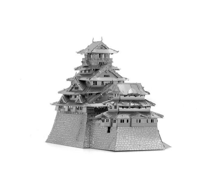 Металева збірна 3D-модель Замок Осака (Osaka Castle), Premium Series, Metal Earth (ICX109)