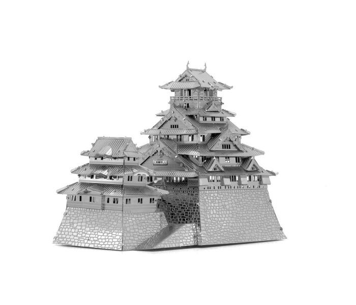 Металева збірна 3D-модель Замок Осака (Osaka Castle), Premium Series, Metal Earth (ICX109)