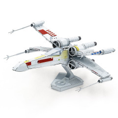 Металлическая сборная 3D-модель истребитель X-Wing (X-Wing Starfighter), Premium Series, Metal Earth (ICX132)