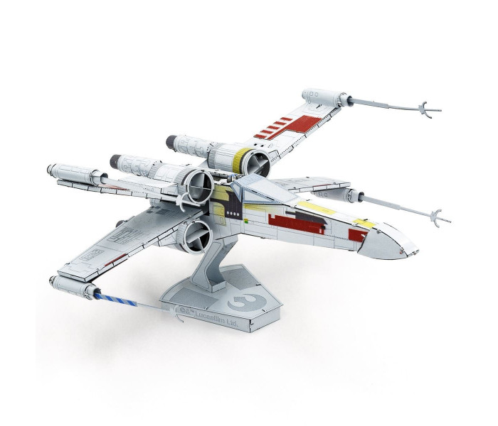 Металлическая сборная 3D-модель истребитель X-Wing (X-Wing Starfighter), Premium Series, Metal Earth (ICX132)
