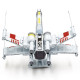 Металлическая сборная 3D-модель истребитель X-Wing (X-Wing Starfighter), Premium Series, Metal Earth (ICX132)