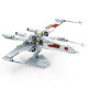 Металлическая сборная 3D-модель истребитель X-Wing (X-Wing Starfighter), Premium Series, Metal Earth (ICX132)