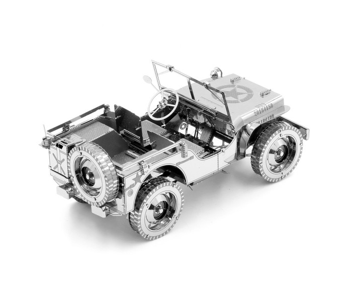 Металлическая сборная 3D-модель Виллис Оверленд (Willys Overland), Premium Series, Metal Earth (ICX139)