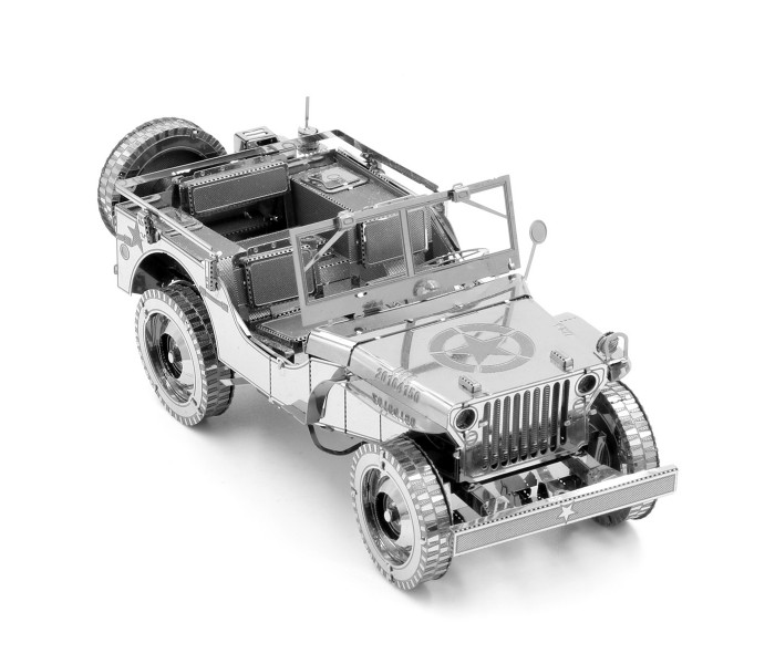 Металлическая сборная 3D-модель Виллис Оверленд (Willys Overland), Premium Series, Metal Earth (ICX139)