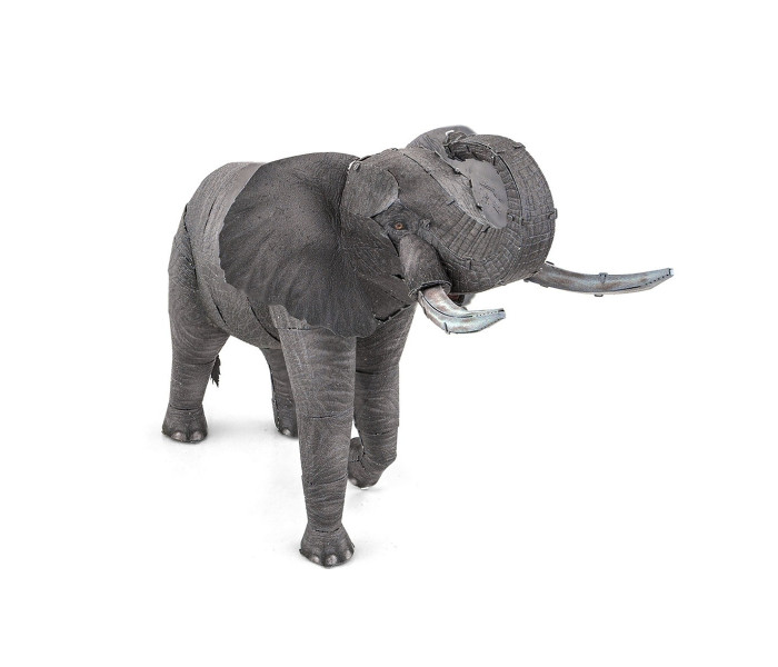 Металлическая сборная 3D-модель Африканский слон (African Elephant), Metal Earth (ME1043)
