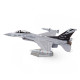Металлическая сборная 3D-модель истребитель F-16 Fighting Falcon ВВС США (F-16 Fighting Falcon United States Air Force), Metal Earth (ME1046)