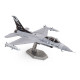 Металлическая сборная 3D-модель истребитель F-16 Fighting Falcon ВВС США (F-16 Fighting Falcon United States Air Force), Metal Earth (ME1046)