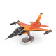 Металлическая сборная 3D-модель истребитель F-16 Fighting Falcon Королевских ВВС Нидерландов (F-16 Fighting Falcon Royal Netherlands Air Force), Metal Earth (ME1046N)