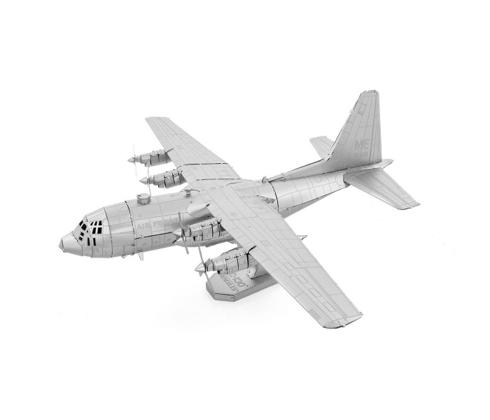 Металлическая сборная 3D-модель военно-транспортный самолёт C-130 Hercules (C-130 Hercules), Metal Earth (ME1047)