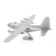 Металлическая сборная 3D-модель военно-транспортный самолёт C-130 Hercules (C-130 Hercules), Metal Earth (ME1047)