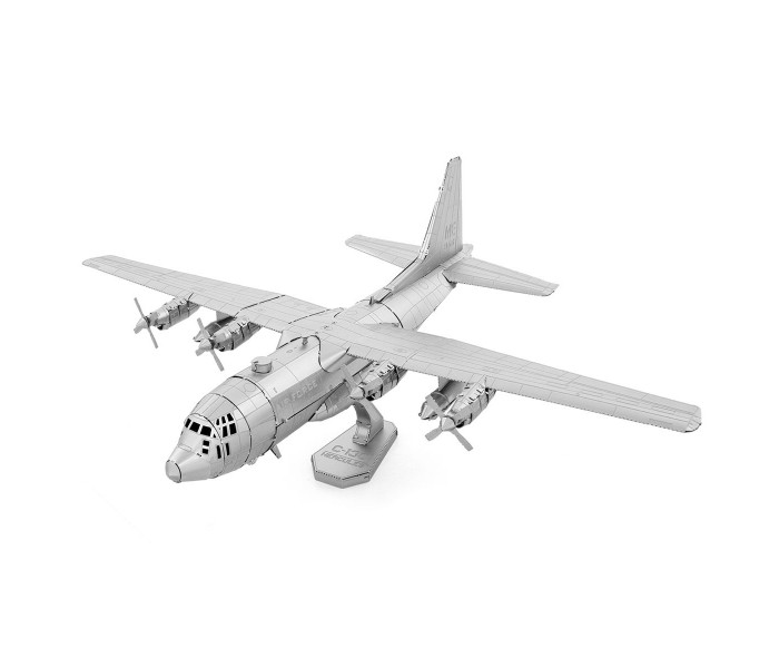 Металлическая сборная 3D-модель военно-транспортный самолёт C-130 Hercules (C-130 Hercules), Metal Earth (ME1047)